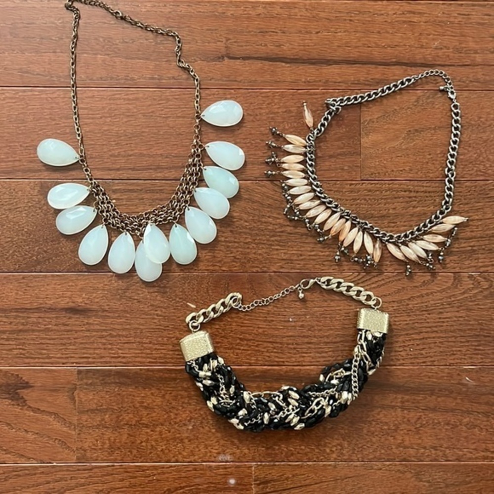 Statement necklaces